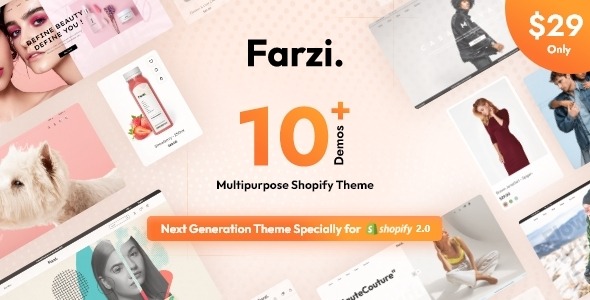 Farzi - Multipurpose Shopify Theme