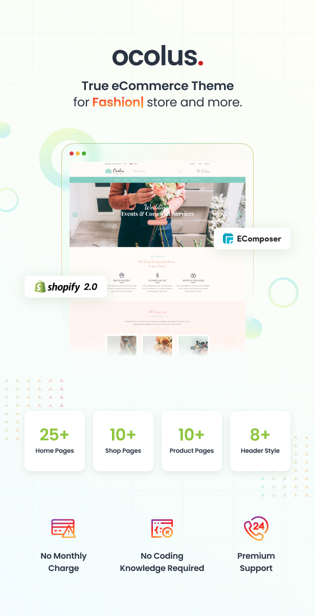 Ocolus - Classic and Creative Shopify Theme - 1