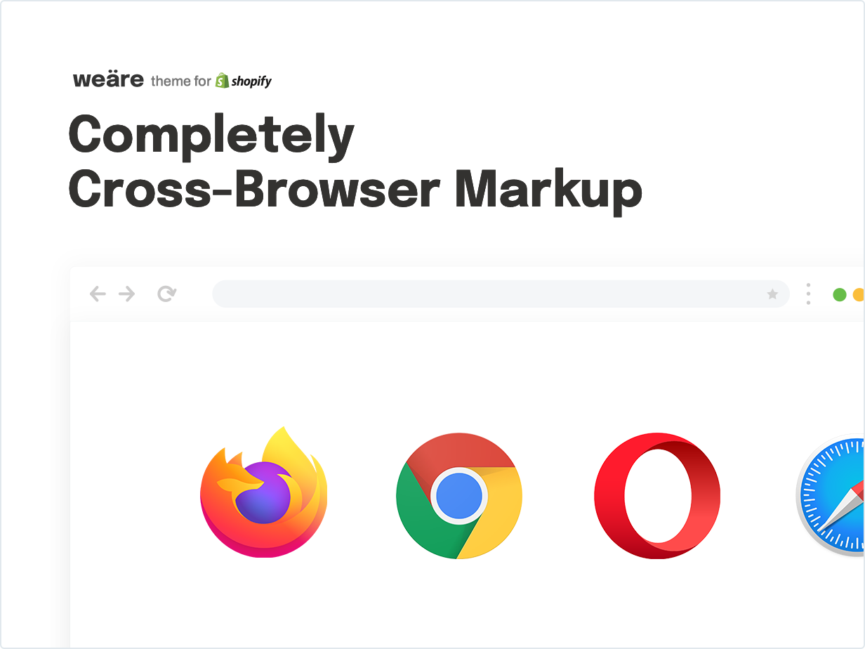 Completely cross-browser markup