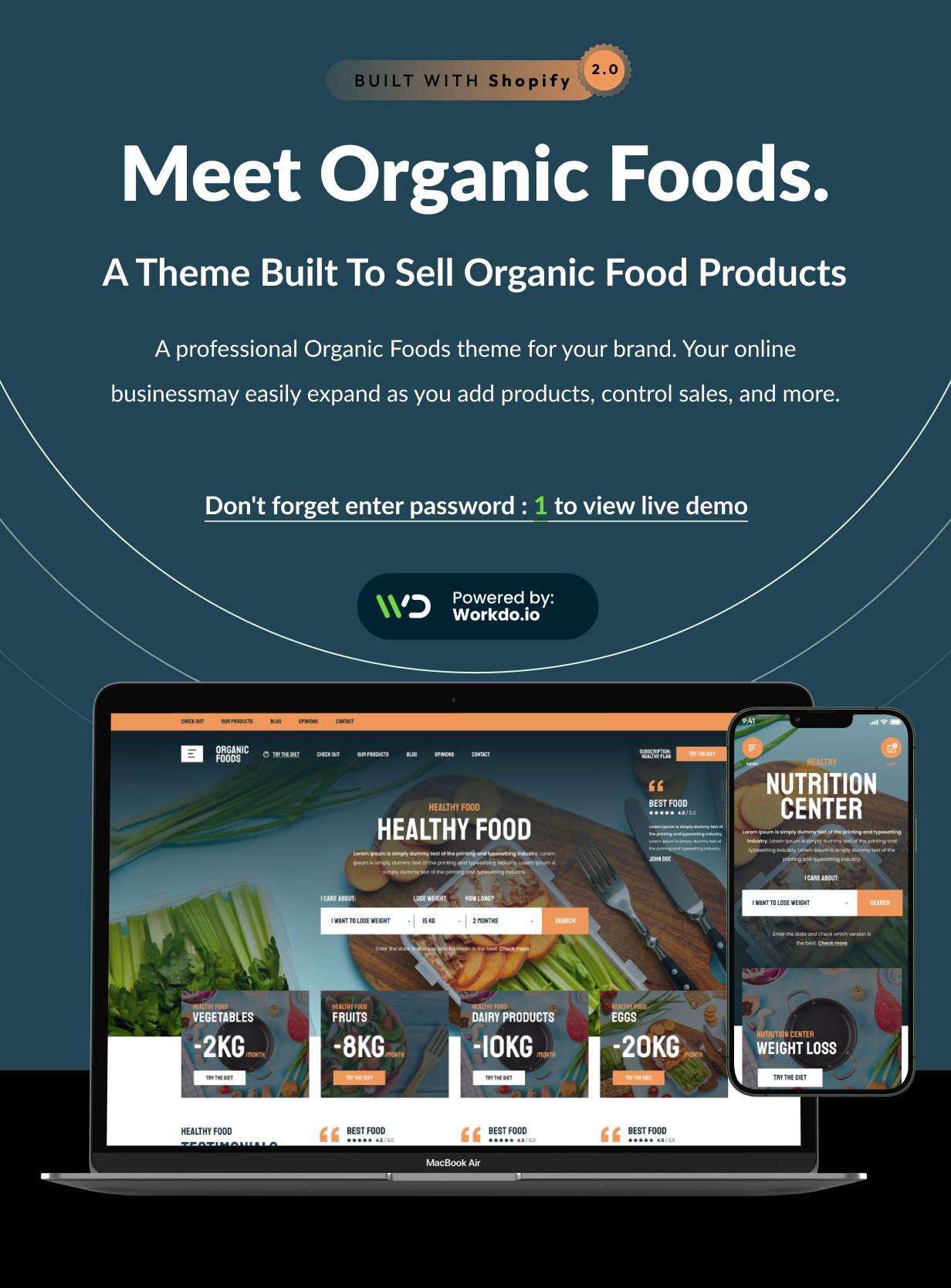 Organic Food - Farming Shopify 2.0 Theme - 4