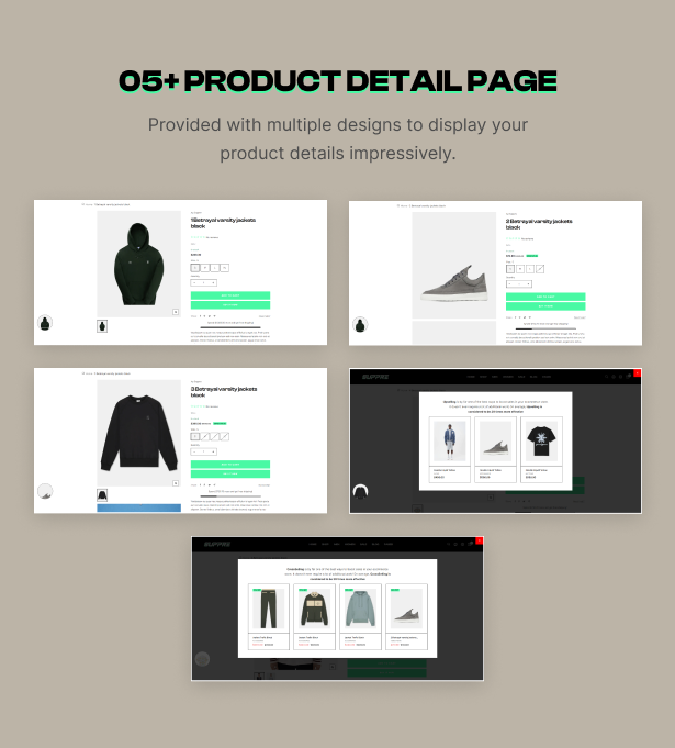 05+ product details page