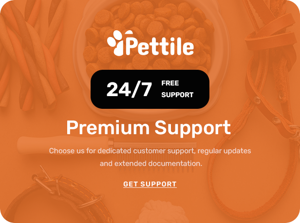 Shopify pet and pet food store