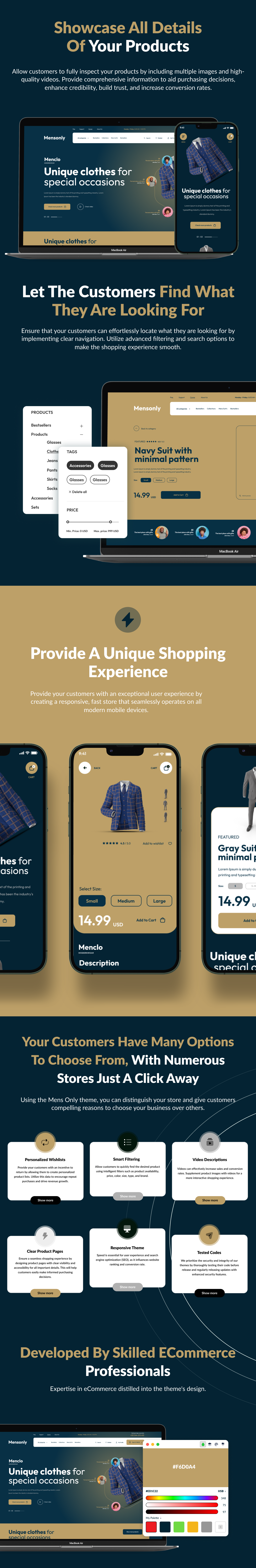 Mensonly - Opencart clothing store template 4 - 7