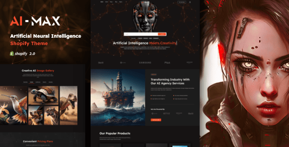 AI Max - AI Shopify Theme