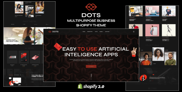 Dots - Software & Agency Store Shopify Theme