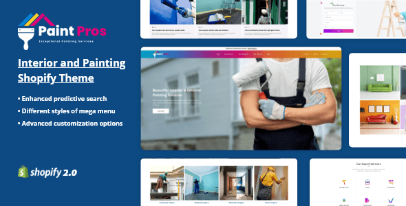 Paintpros - Paint Shop Shopify Theme