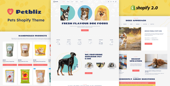 Petbliz - Pets Store Shopify Theme