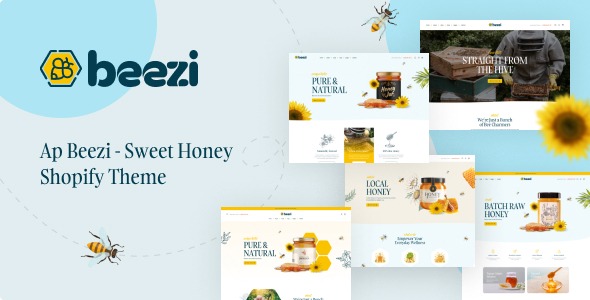 Ap Beezi - Honey & Organic Food Shopify Theme