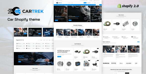 Car trek - Car Spares Shopify Theme