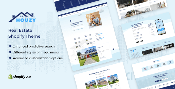 Houzy - Real Estate Shopify Theme
