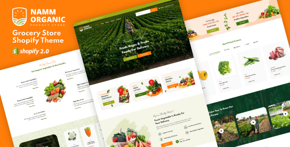 Namm - Grocery Store Shopify Theme