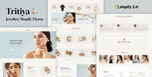 Tritiya - Modern Jewelry Store Shopify Theme