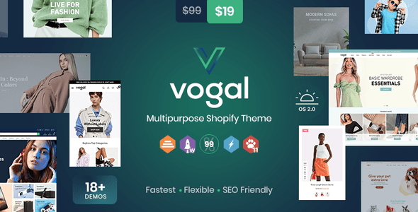 Vogal Multipurpose Shopify Theme