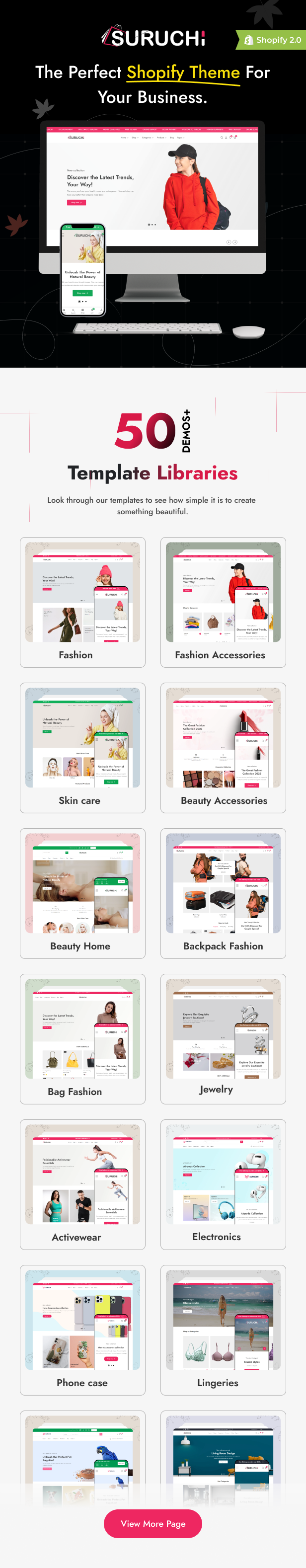 Suruchi - Multipurpose  Theme