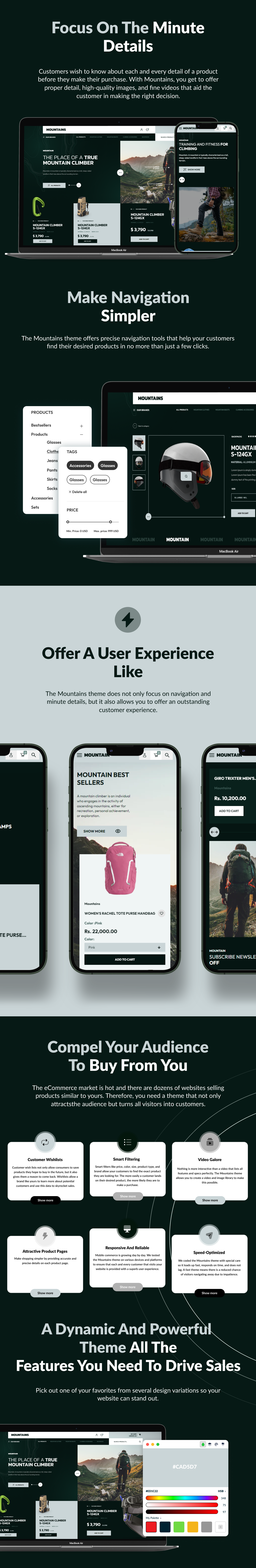 Mountains - Shopify 2.0 Hiking Theme - 8