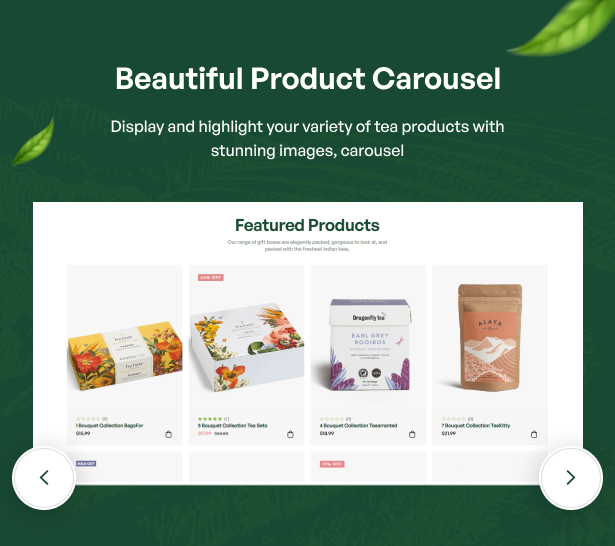Beautiful Product Carousel