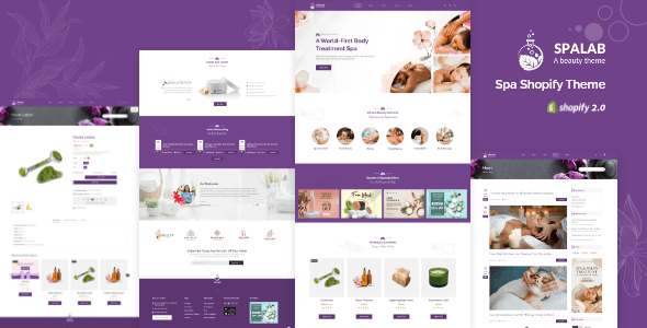 Spa Lab - Spa & Beauty Store Shopify Theme