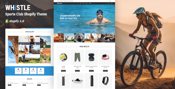 Whistle - Sports Store Shopify Theme