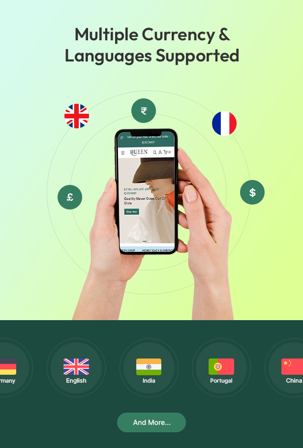 Queen Multipurpose shopify 2.0 responsive theme