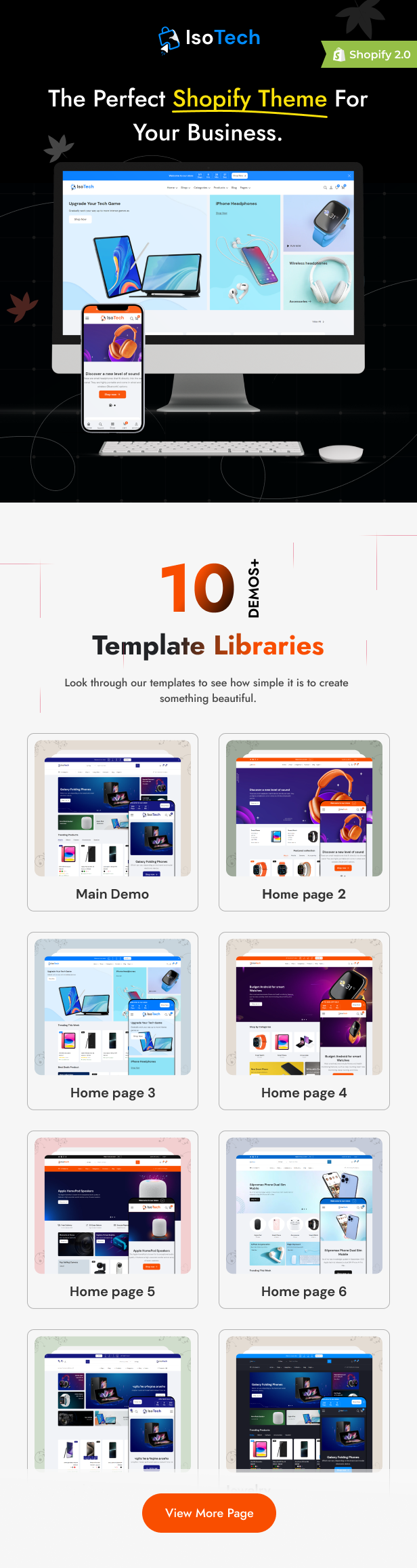 IsoTech - Electronics Store Shopify Theme