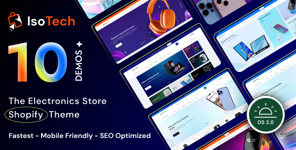 IsoTech - Electronics Store Shopify Theme OS 2.0