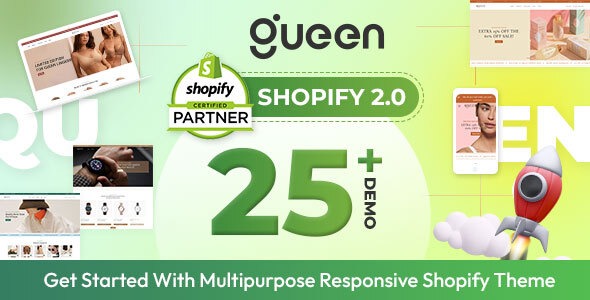Queen - Multipurpose Responsive Shopify Theme  OS 2.0