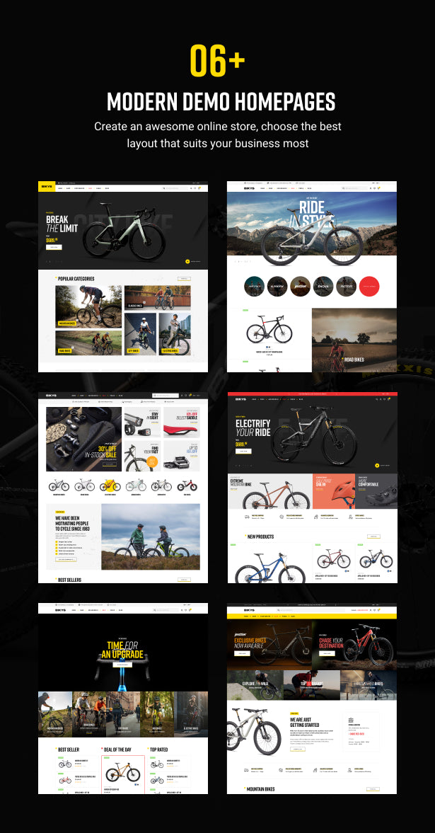 06+ homepage demos