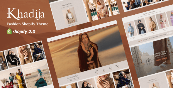 Khadija - Muslim Fashion & Clothing Shopify Theme
