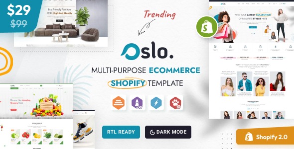 Oslo - Multipurpose Shopify Theme. Fast, Clean, and Flexible. OS 2.0