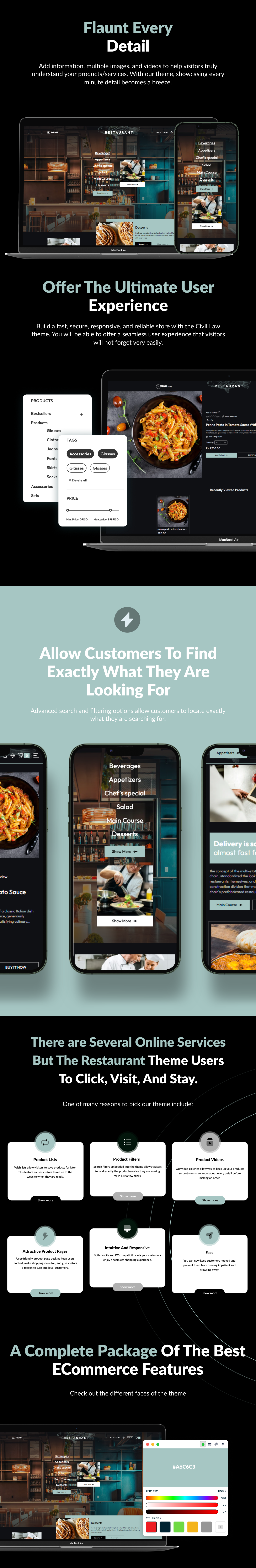 Restaurant - Shopify 2.0 Fast Food & Restaurant Theme - 11