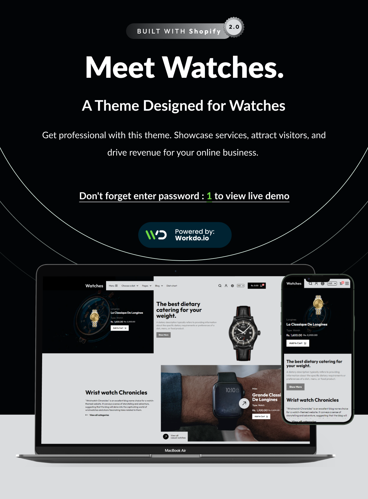Watches - Luxury Watches & Jewelry Store Shopify 2.0 Theme - 7