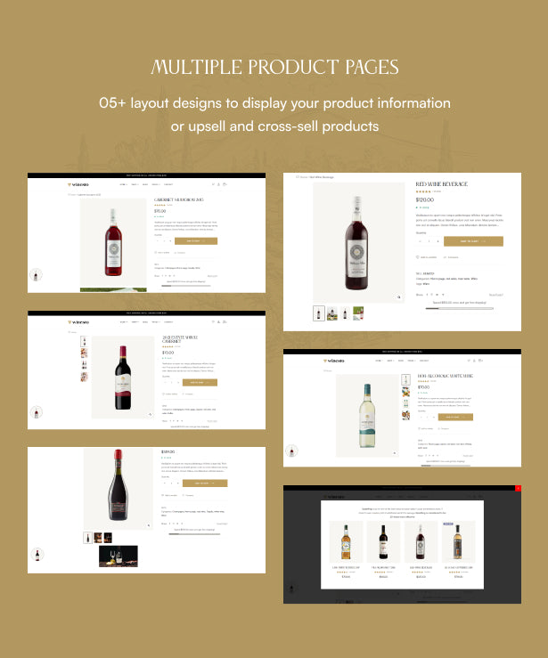 Multiple Product Pages 