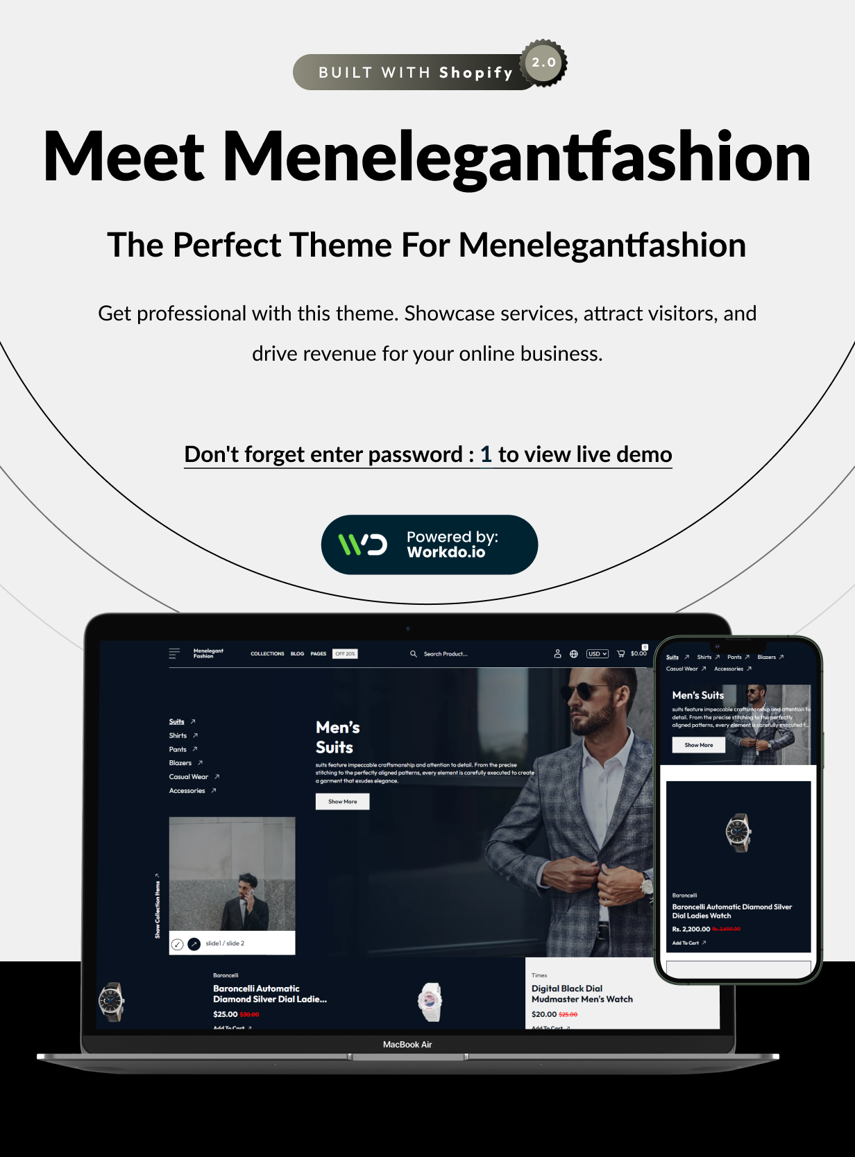 Men Elegant Fashion - Clothing & Fashion Boutique Shopify 2.0 Theme - 7