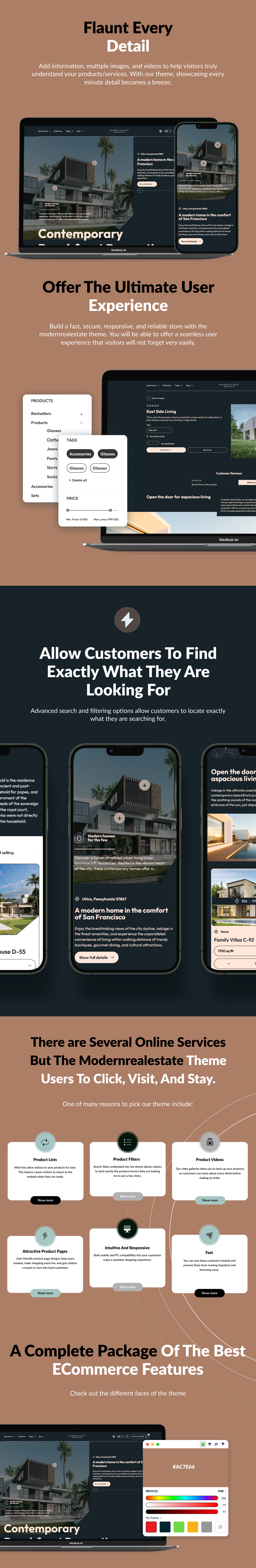 Modern Real Estate - Single Property & Estate Shopify 2.0 Template - 11