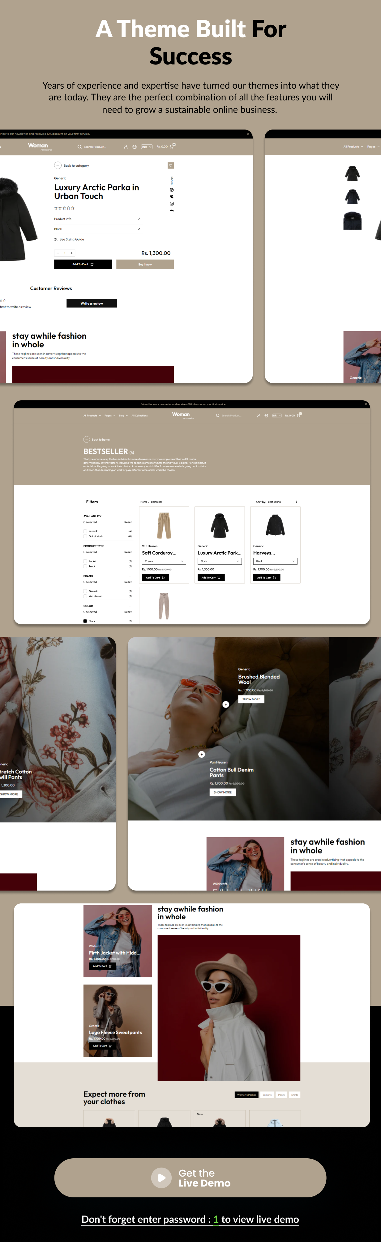 Women Accessories - Shopify Fashion 2.0 eCommerce Theme - 9