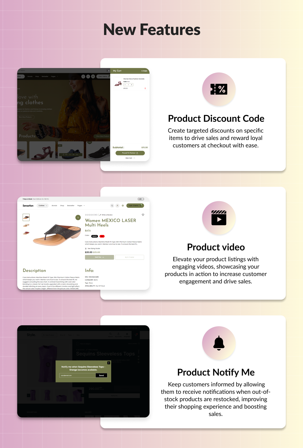 Sensation - Fashion Store eCommerce Shopify 2.0 Theme - 12