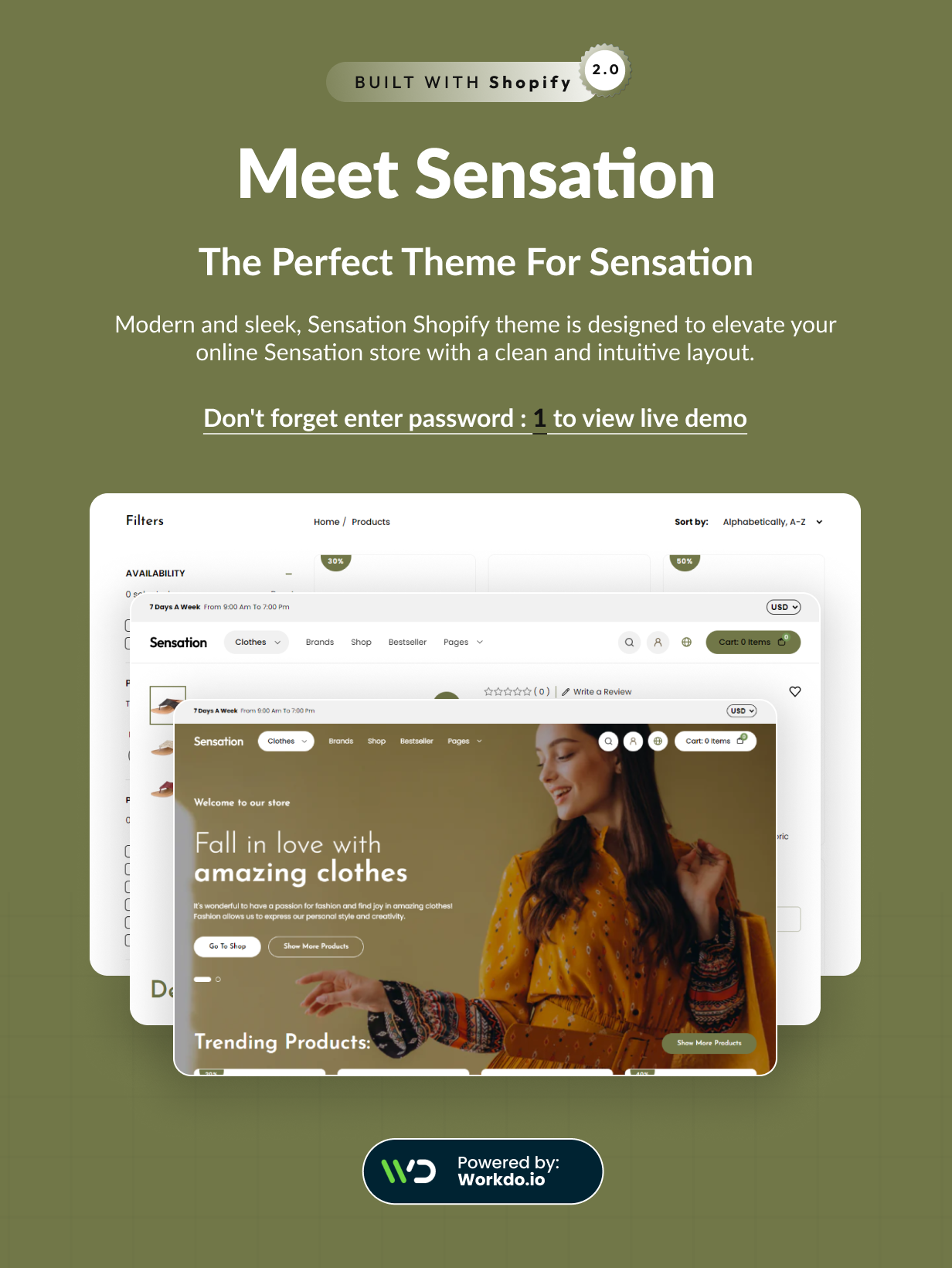 Sensation - Fashion Store eCommerce Shopify 2.0 Theme - 8