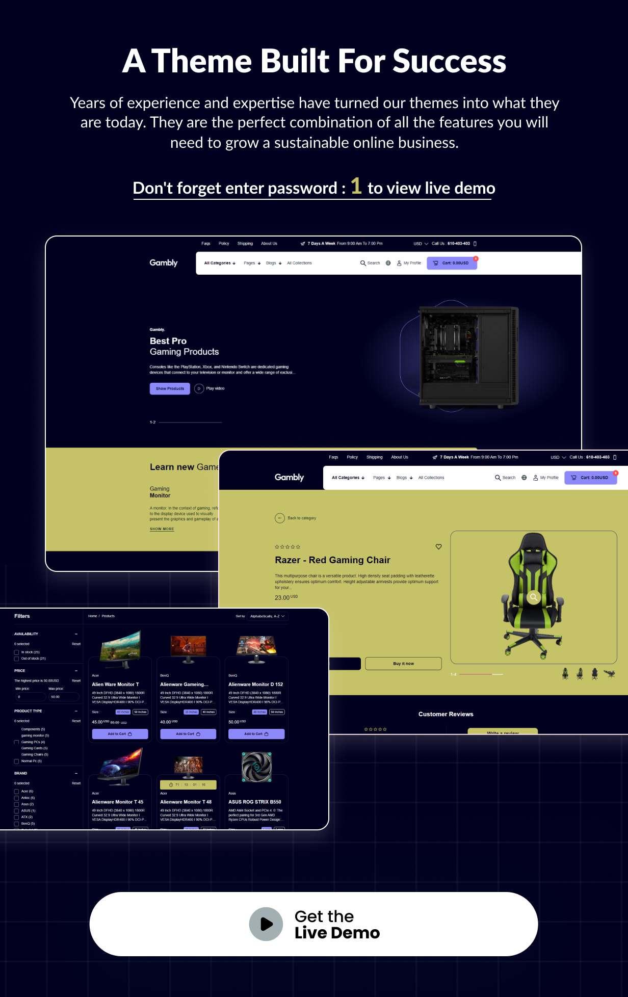 Gambly - Multipurpose Gaming Shopify 2.0 theme - 9