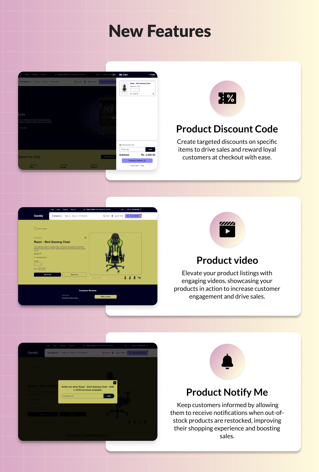 Gambly - Multipurpose Gaming Shopify 2.0 theme - 11