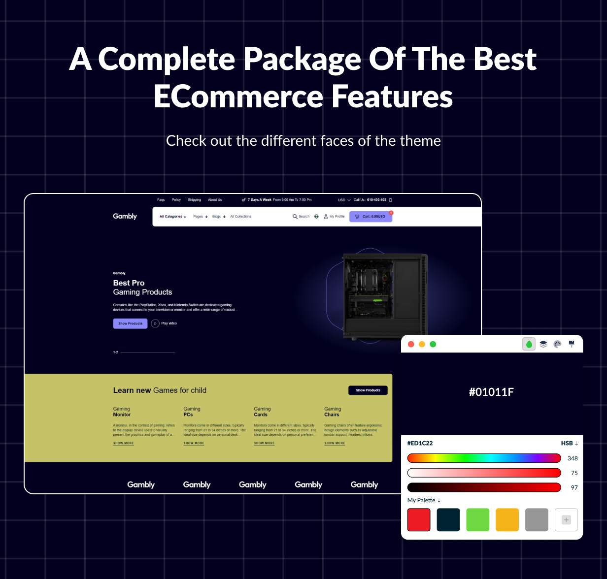 Gambly - Multipurpose Gaming Shopify 2.0 theme - 17