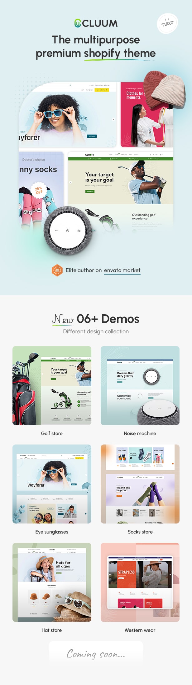 Cluum - The Single Product eCommerce Shopify Theme - 1