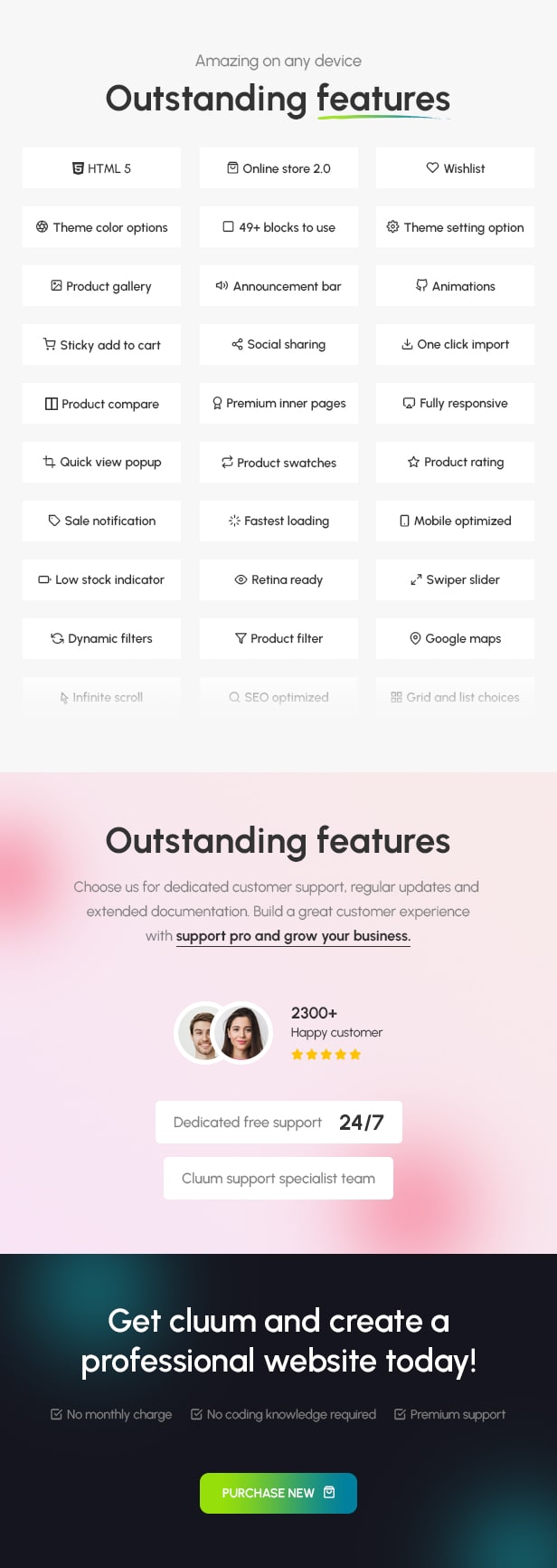 Cluum - The Single Product eCommerce Shopify Theme - 4
