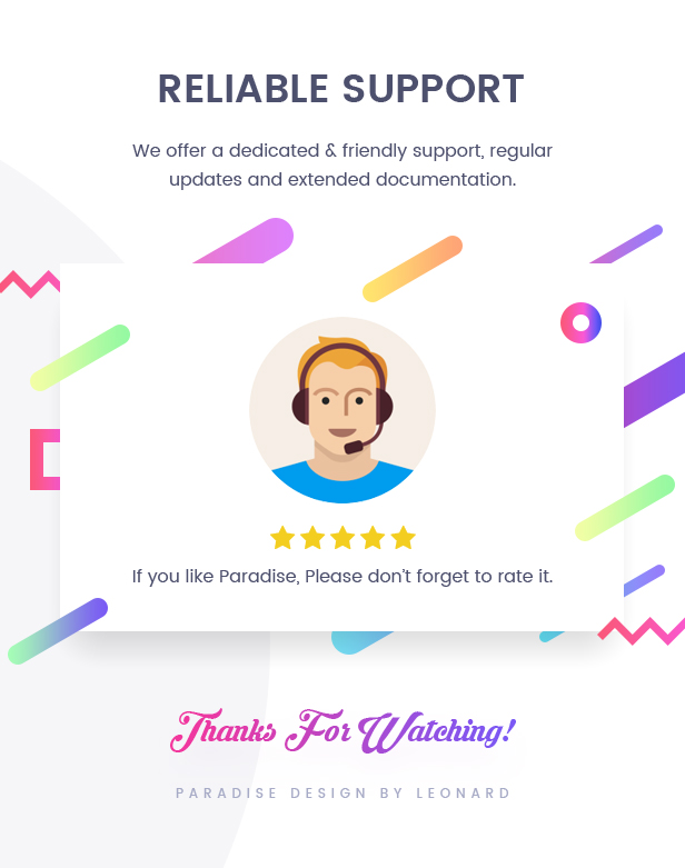 Paradise - Multipurpose HTML Template - 2