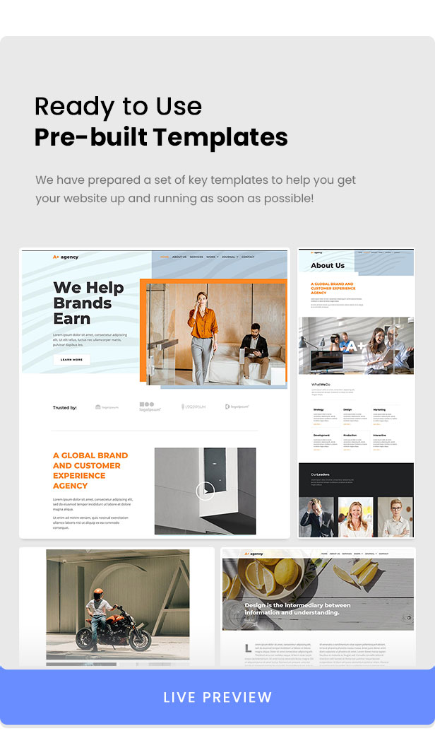 A-Plus Creative Agency Elementor Template Kit - 2