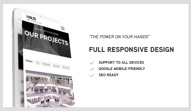 Haus - WordPress Architecture theme for architects