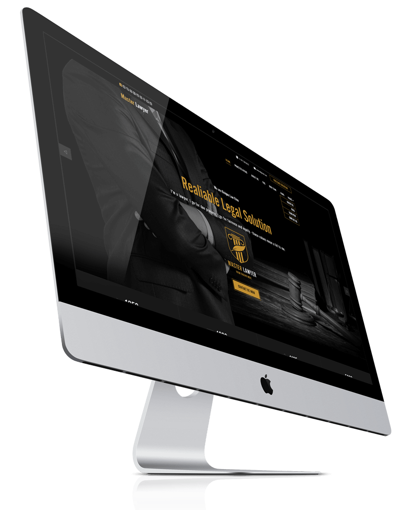 Master Lawyer HTML Bootstrap Template - 2