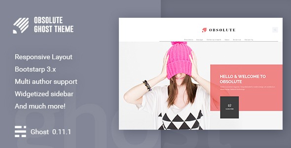 Obsolute | Ghost Blog Theme