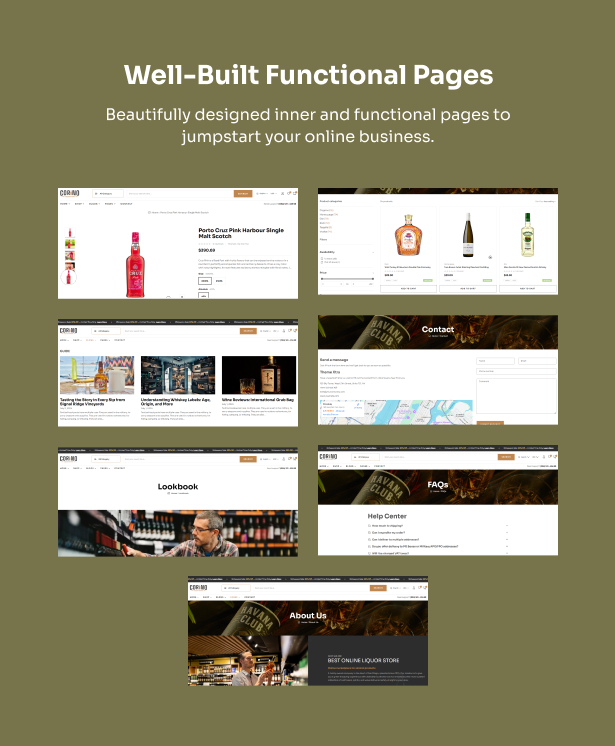 Well-built functional pages
