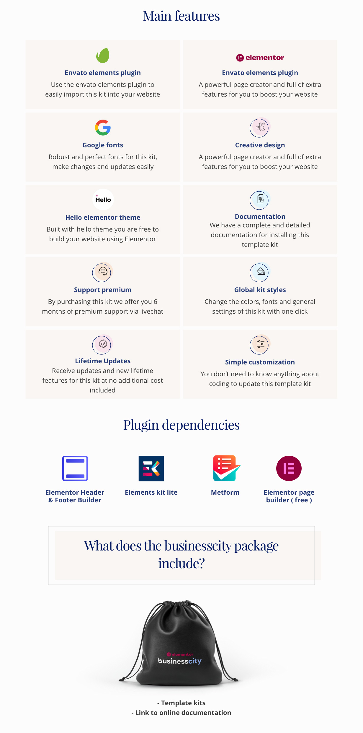 Businesscity - Business Consulting Elementor Template Kit - 2