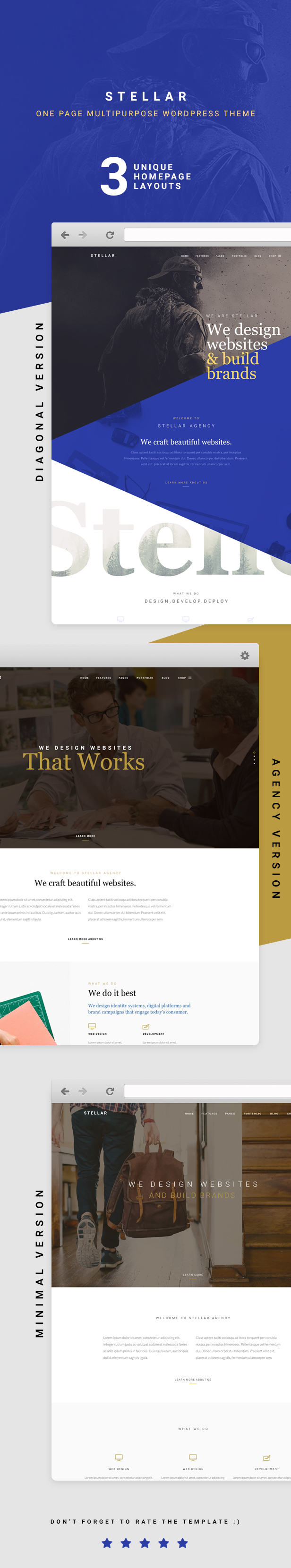 Stellar - Creative & Agency Responsive WP Theme
